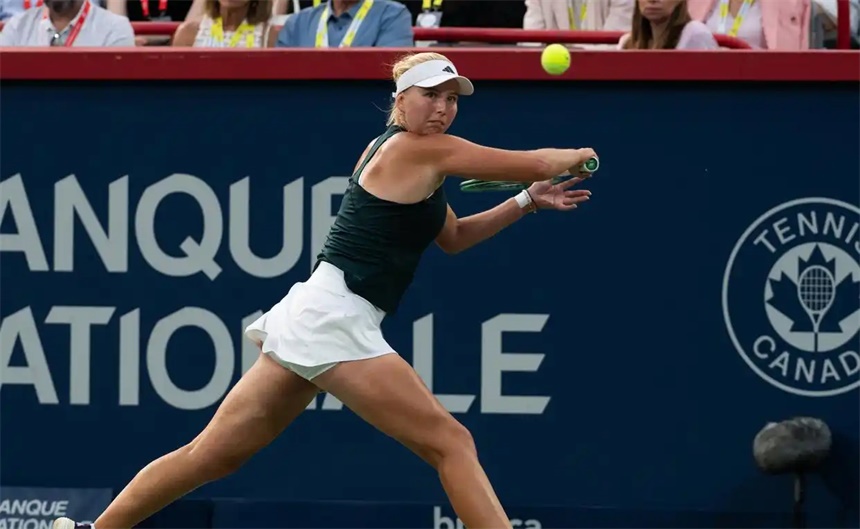网球——加拿大国家银行公开赛：斯维亚特克无缘八强